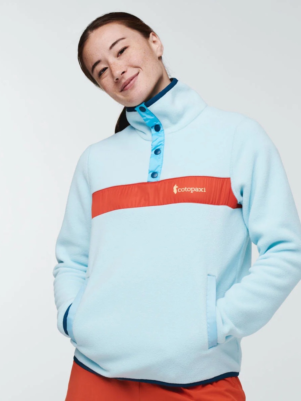 COTOPAXI WOMENS TECA FLEECE PULLOVER medium Off Shore